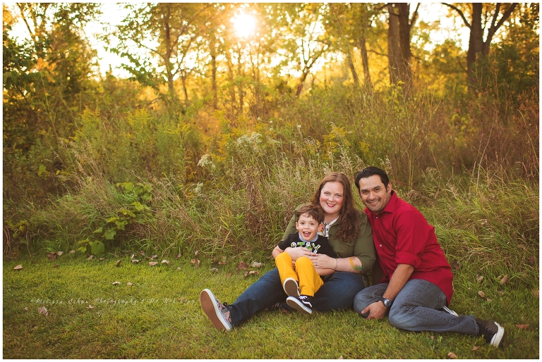 Golden Hour Photography Session with Family